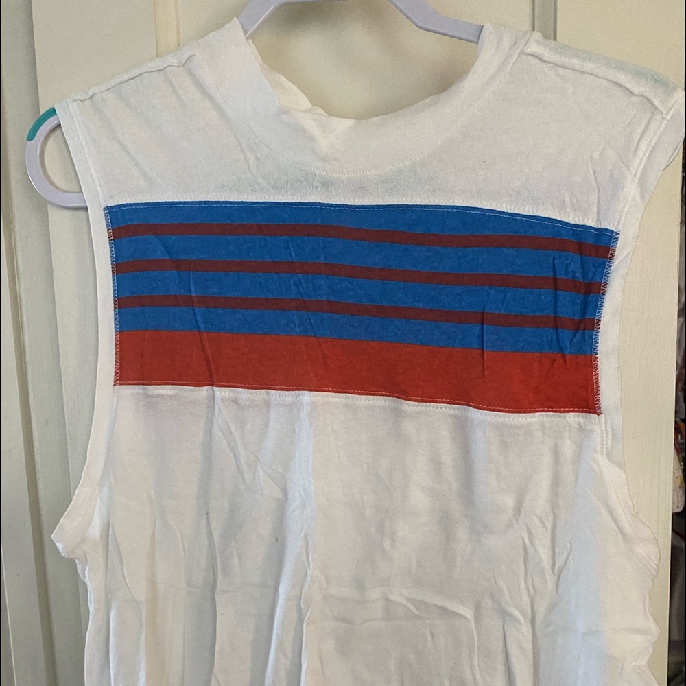 Free People Cropped Muscle Tee